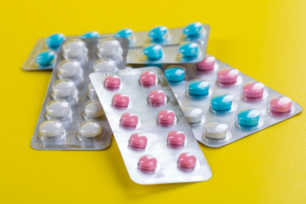 strips of pills